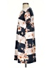 TwentyTen Print Gray Blue Casual Dress Size S - photo 5