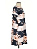 TwentyTen Print Gray Blue Casual Dress Size S - photo 4