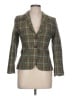 Express 100% Wool Tweed Green Wool Blazer Size 10 - photo 1