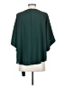 Fab'rik 100% Polyester Teal Short Sleeve Blouse Size S - photo 2