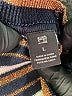 Scotch & Soda Stripes Brown Pullover Sweater Size L - photo 8