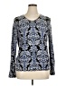 Charter Club Paisley Blue Pullover Sweater Size XL - photo 1