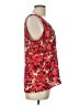 AK Anne Klein 100% Polyester Red Sleeveless Blouse Size L - photo 4