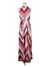 GO COCO Chevron-herringbone Pink Casual Dress Size S - photo 1