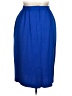 Liz Baker Solid Blue Formal Skirt Size 16W - photo 2
