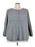 chic soul (chicsoul.com) Gray Thermal Top Size 3X - photo 1