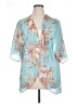 Unbranded Teal Kimono Size XL - photo 1