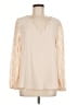 Unbranded Ivory Long Sleeve Blouse Size M - photo 1