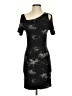 Noir Graphic Black Cocktail Dress Size S - photo 1