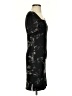 Noir Graphic Black Cocktail Dress Size S - photo 4