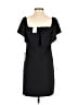 Charles Henry Solid Black Cocktail Dress Size XS - photo 2