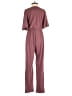 Shein Solid Burgundy Jumpsuit Size XS - photo 2