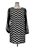 Speechless 100% Polyester Chevron-herringbone Black Cocktail Dress Size 1X - photo 1