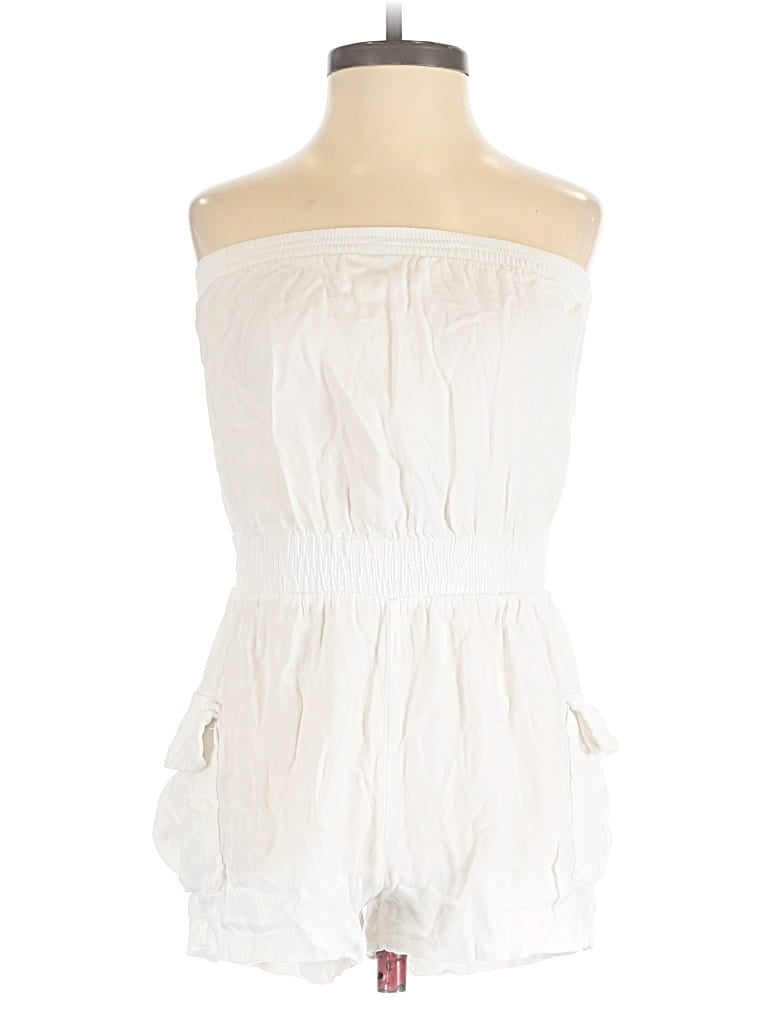 Pre-owned Jolie & Joy Romper In White