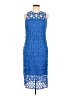 Unbranded 100% Polyester Blue Cocktail Dress Size 6 - photo 1