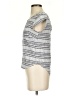 Anne Carson Gray Short Sleeve Top Size XS - photo 5