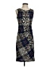 Nine West Tweed Blue Cocktail Dress Size 2 - photo 1