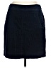 Chadwicks Solid Blue Casual Skirt Size 10 (petite) - photo 1