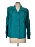 Ann Chabrol 100% Polyester Teal Long Sleeve Blouse Size 12 - photo 1