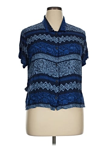 Norton McNaughton Short Sleeve Blouse (view 1)