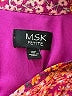 MSK 100% Polyester Paisley Purple Casual Dress Size 10 (petite) - photo 7