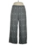 AB Studio Paisley Gray Casual Pants Size XL - photo 1