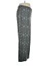 AB Studio Paisley Gray Casual Pants Size XL - photo 4
