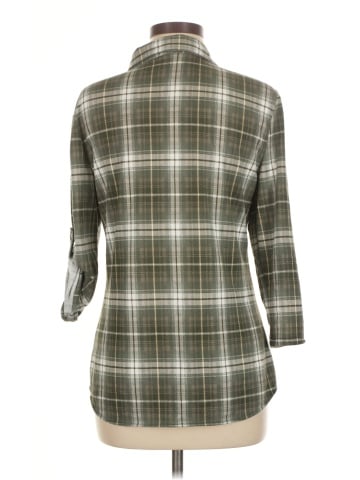 Eden & Olivia 3/4 Sleeve Button-Down Shirt (view 2)