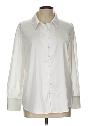 Allegra K 3/4 Sleeve Blouse (view 1)