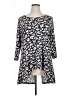 fleur bleue Black 3/4 Sleeve Blouse Size 1X - photo 1