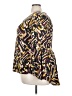 Ashley Stewart Brown 3/4 Sleeve Blouse Size 22 - 24 Plus - photo 5