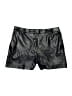 Unbranded 100% Polyester Metallic Black Shorts Size 12 - photo 1