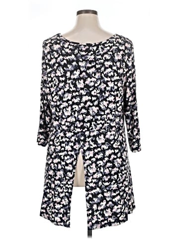 fleur bleue 3/4 Sleeve Blouse (view 2)
