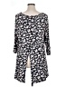 fleur bleue Black 3/4 Sleeve Blouse Size 1X - photo 2