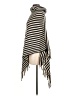 Demdaco 100% Acrylic Ivory Black Poncho One size - photo 5