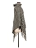 Demdaco 100% Acrylic Ivory Black Poncho One size - photo 4