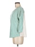 Freebird Teal 3/4 Sleeve Top Size M - photo 5