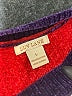 LUV LANE Color Block Purple Pullover Sweater Size L - photo 7