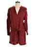 Joie Solid Burgundy Romper Size S - photo 1