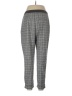 Zara Basic Plaid Gray Casual Pants Size L - photo 2