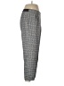 Zara Basic Plaid Gray Casual Pants Size L - photo 4