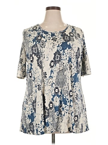 Shoreline Short Sleeve Blouse (view 1)