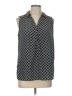 Dana Buchman for Kohls 100% Polyester Black Sleeveless Blouse Size L - photo 1