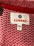 Sundry Color Block Burgundy Wool Pullover Sweater Size Sm (1) - photo 7
