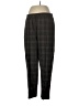 Riley & Rae Plaid Brown Casual Pants Size L - photo 1