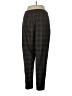 Riley & Rae Plaid Brown Casual Pants Size L - photo 2