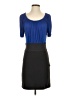 BCBGMAXAZRIA Color Block Blue Cocktail Dress Size 4 (petite) - photo 1