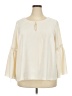 Lane Bryant Ivory 3/4 Sleeve Blouse Size 18 - 20 Plus - photo 1