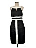 Sangria Graphic Black Cocktail Dress Size M (estimated) - photo 1