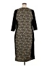 Derek Heart Graphic Black Cocktail Dress Size 2X - photo 2